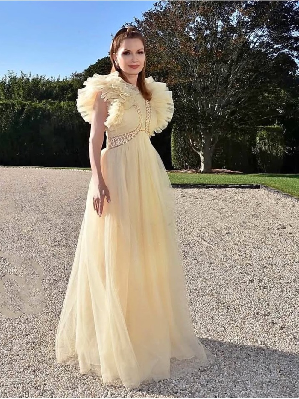 Zimmermann Dancer Glitter Tulle Dress